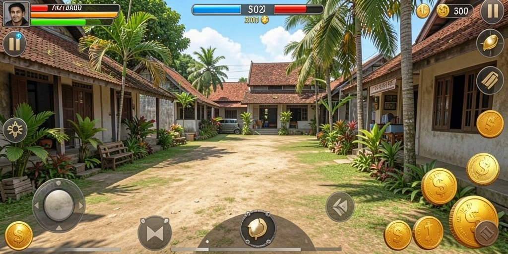 Screenshot memperlihatkan gameplay seru di BENTO4D.
