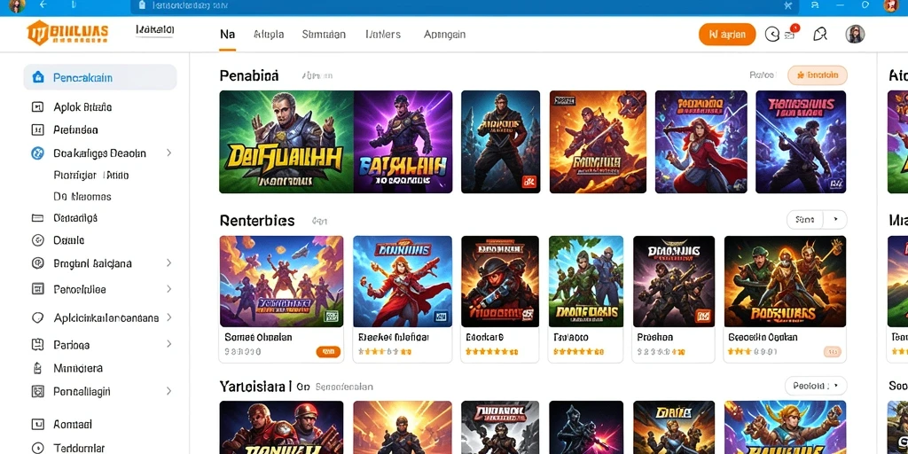 Tangkapan layar menampilkan karakter kustomisasi yang menarik.