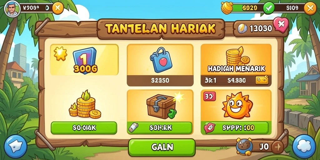 Tampilan antarmuka baru yang modern dan menarik.