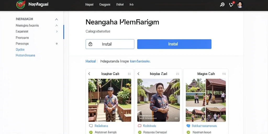 Tampilan awal yang menawan dan penuh warna.