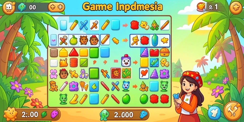 Tampilan menu utama yang user-friendly.