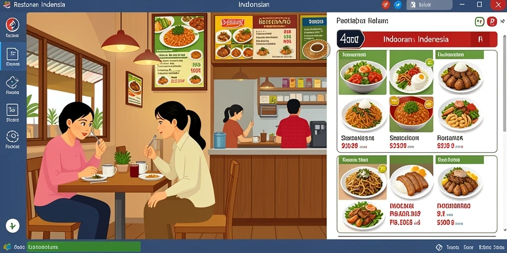Tampilan antarmuka yang user-friendly dan mudah dipahami.