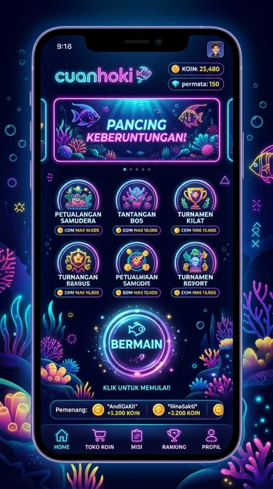 Pratinjau antarmuka cuanhoki — aplikasi APK resmi Android v4.9.5